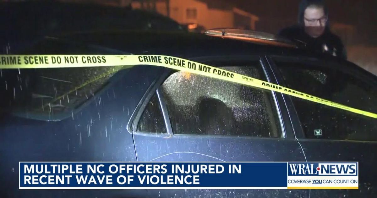NC law enforcement under fire: Multiple officers injured in recent wave of violence<br><br>
