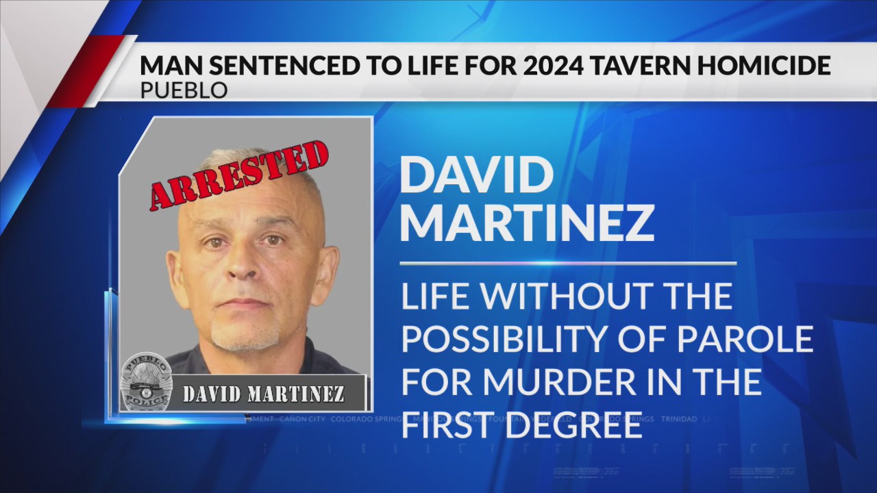 David Martinez sentenced to life for 2024 tavern homicide