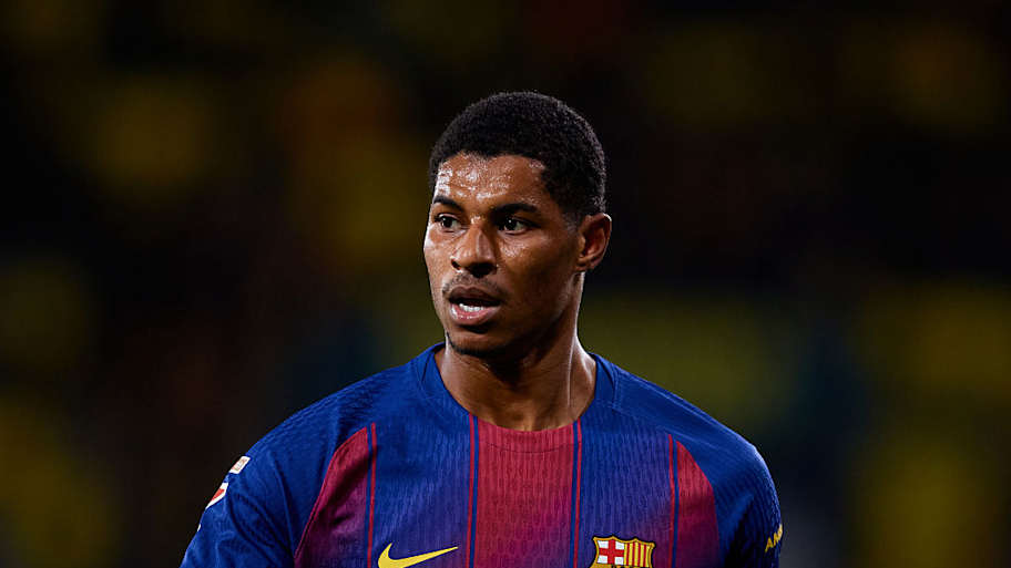 Marcus Rashford’s loan to Barcelona ends at the end of the season. | David Aliaga/NurPhoto/Getty Images
