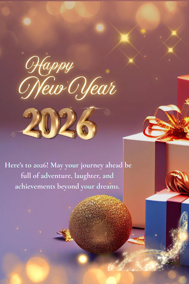 Best Wishes Happy New Year 2026