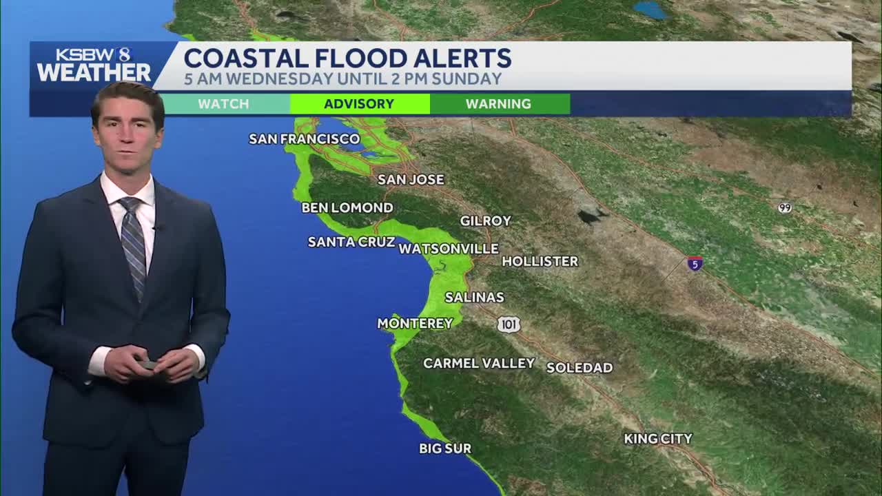 Cold weather advisory and rain forecast for Central Coast