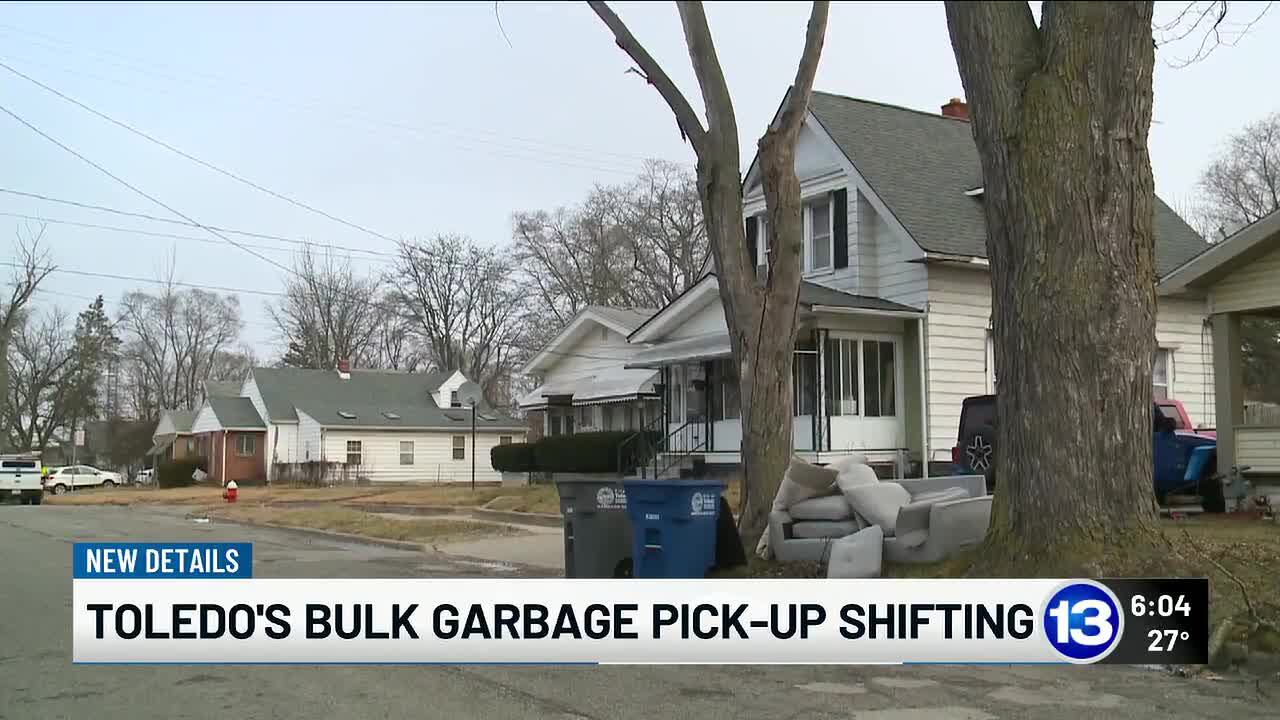 What happens to items too large for new Toledo bulk garbage rules?