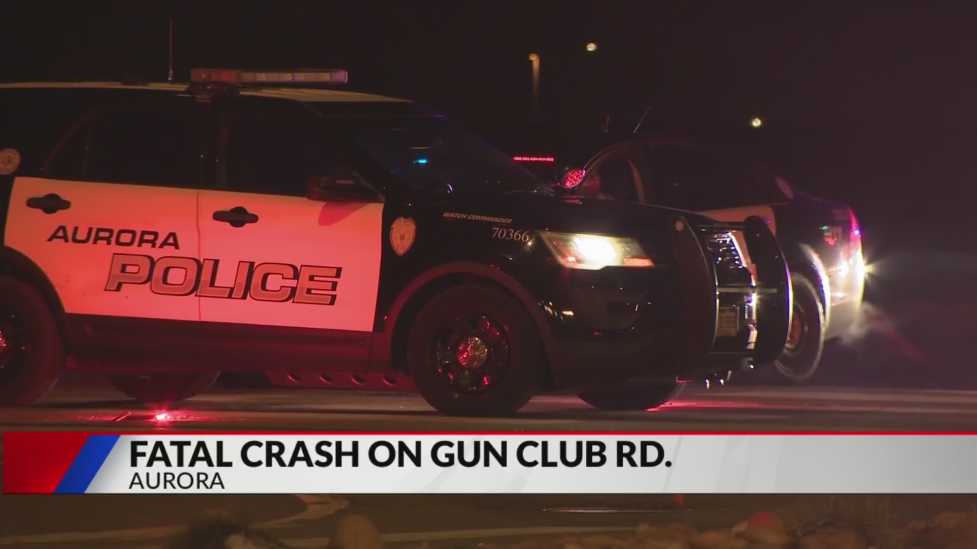1 person killed in multi-vehicle crash in Aurora Sunday night