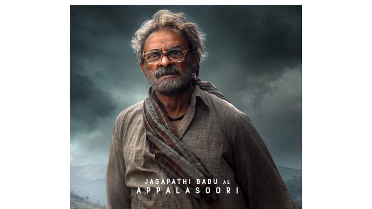 Peddi': Jagapathi Babu's striking new look as Appala Soori revealed, image size:1280x720