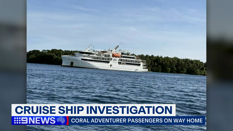 Embattled Australian cruise ship detained after running aground off PNG