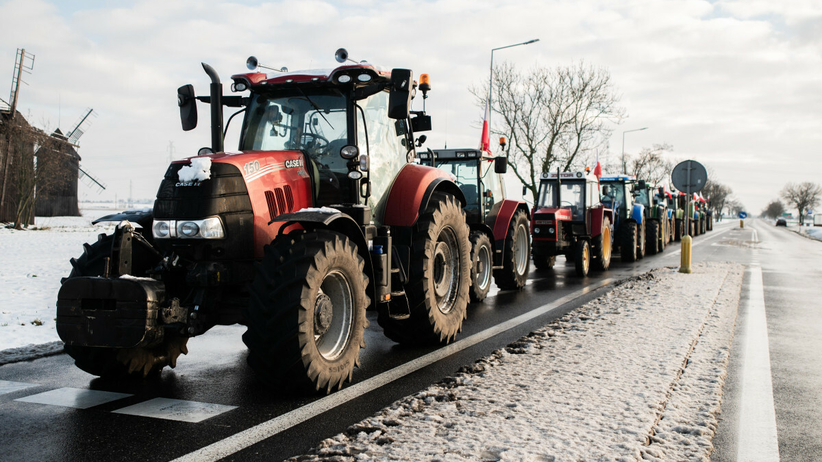 Protest rolników w całej Polsce. 