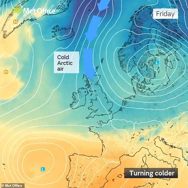 Met Office issues snow warning as New Year brings Arctic freeze with ...