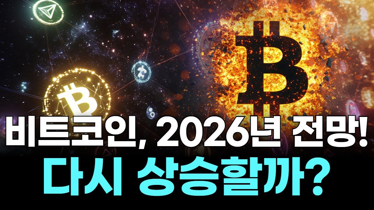 비트코인, 2026년 전망! 다시 상승할까? | Watch