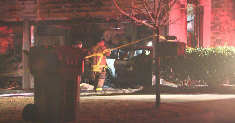 Family displaced after car fire spreads into home, cause under ...