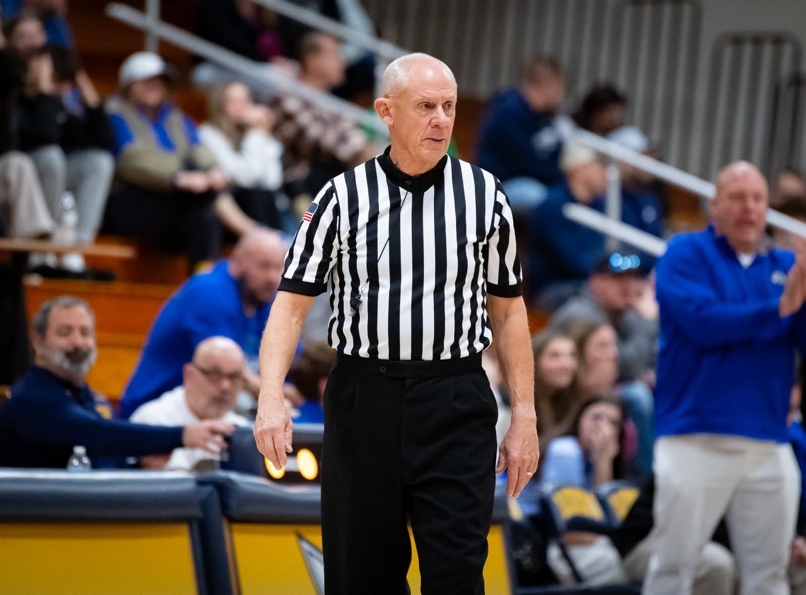 After 50 years, high school basketball official steps away on own terms