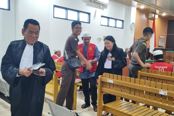 Sidang kasus TPPU Ponton Saleh ditunda, PH belum siap beri jawaban