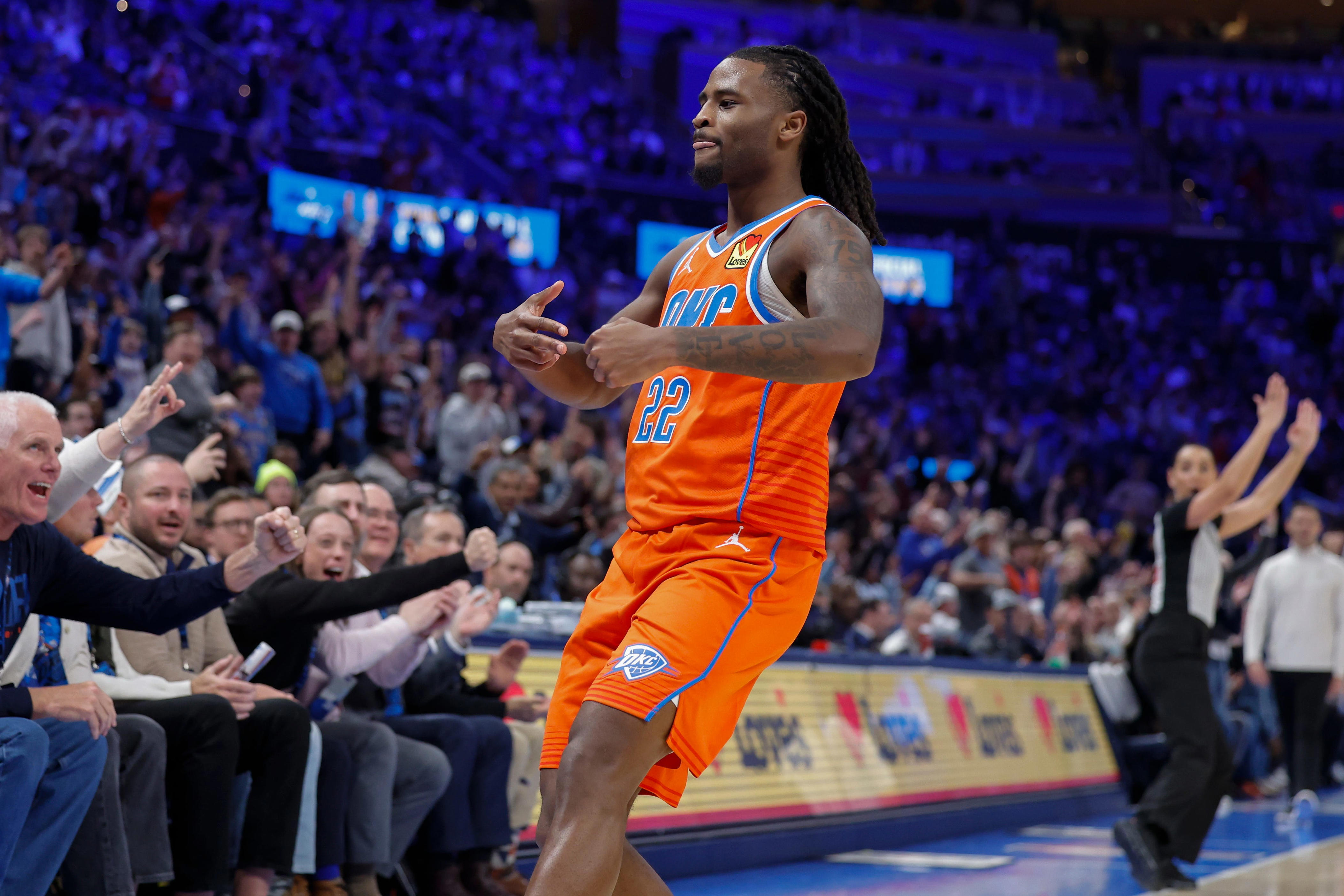 Current 2026-27 OKC Thunder depth chart after offseason moves