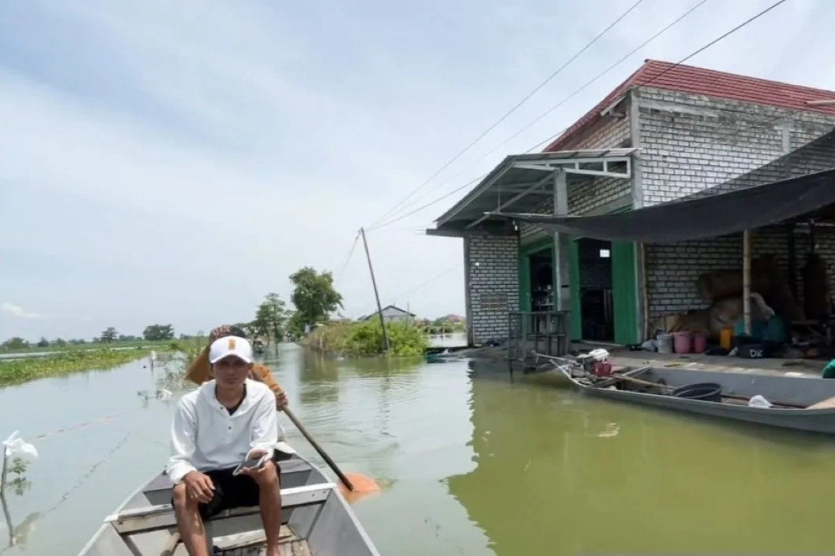 Banjir Bengawan Jero Genangi 5 Kecamatan, 576 Rumah Terkena Dampak