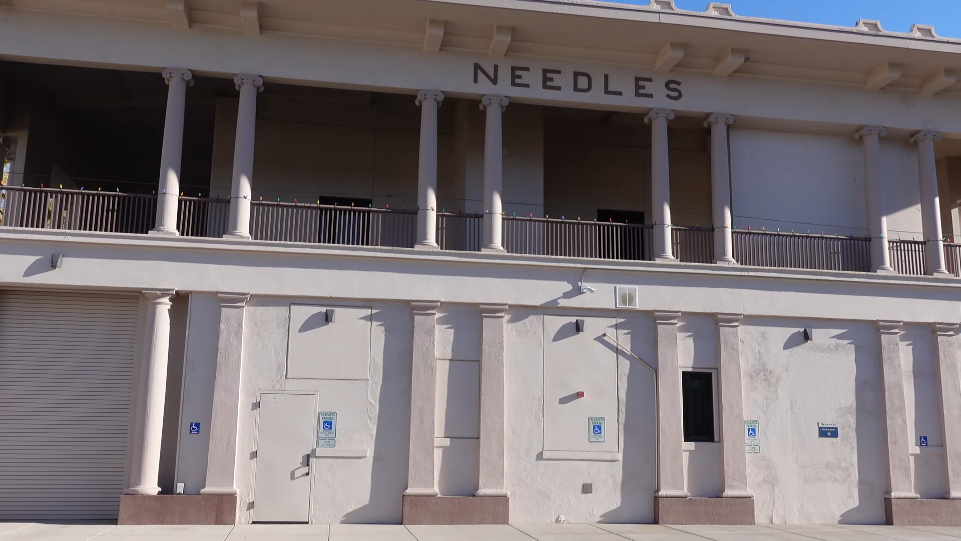 What a drive through Route 66 in Needles looks like today