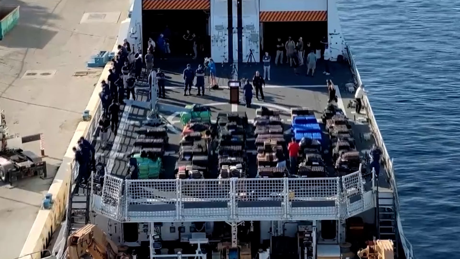 US Coast Guard seizes record $362M in cocaine in Florida
