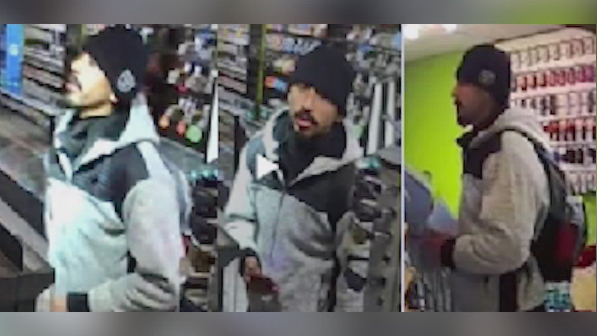 Police searching for suspect who they say pepper-sprayed a store clerk ...