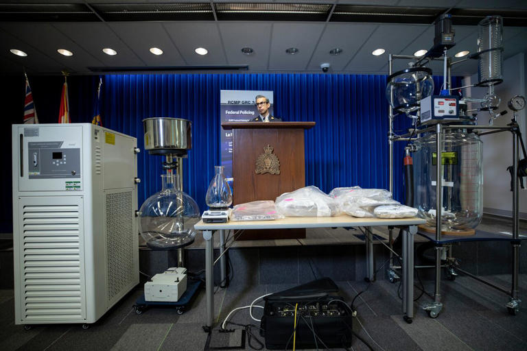 Canada stepped up efforts to deal with illicit drug production in 2025 ...