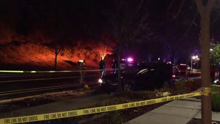 4 suspects ram into San Ramon police cars; officer injured