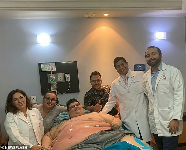 World's most obese man who once weighed 1,322 pounds dies aged 41 after