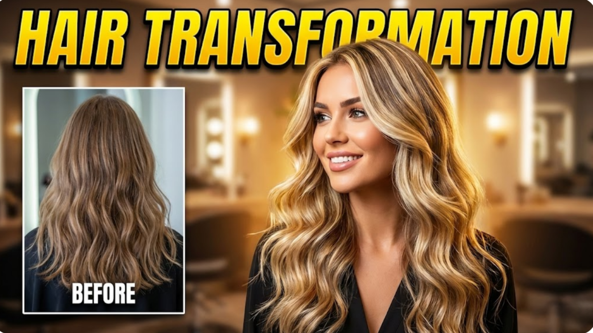 Did she need the added hair? Incredible hair transformation!
