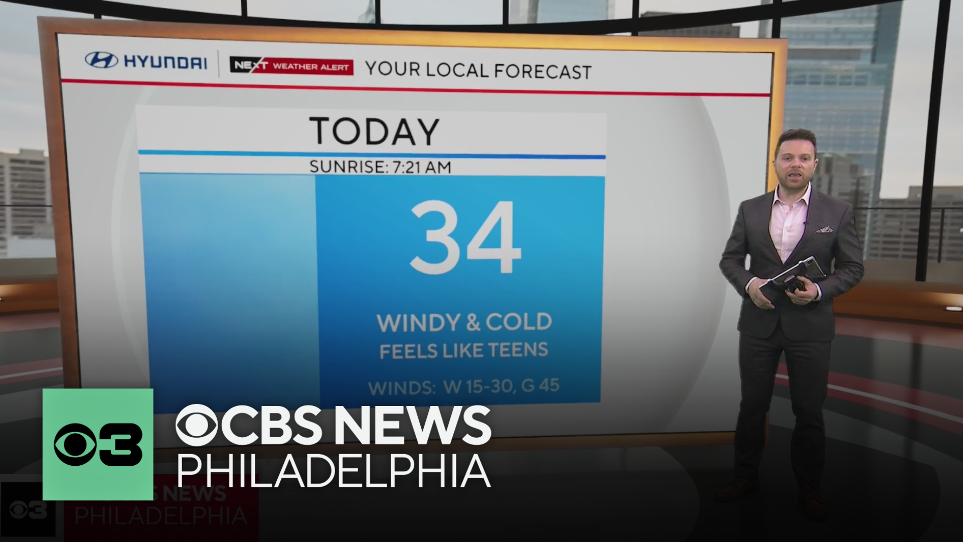 Blustery and cold Tuesday around Philadelphia, a few flurries possible ...