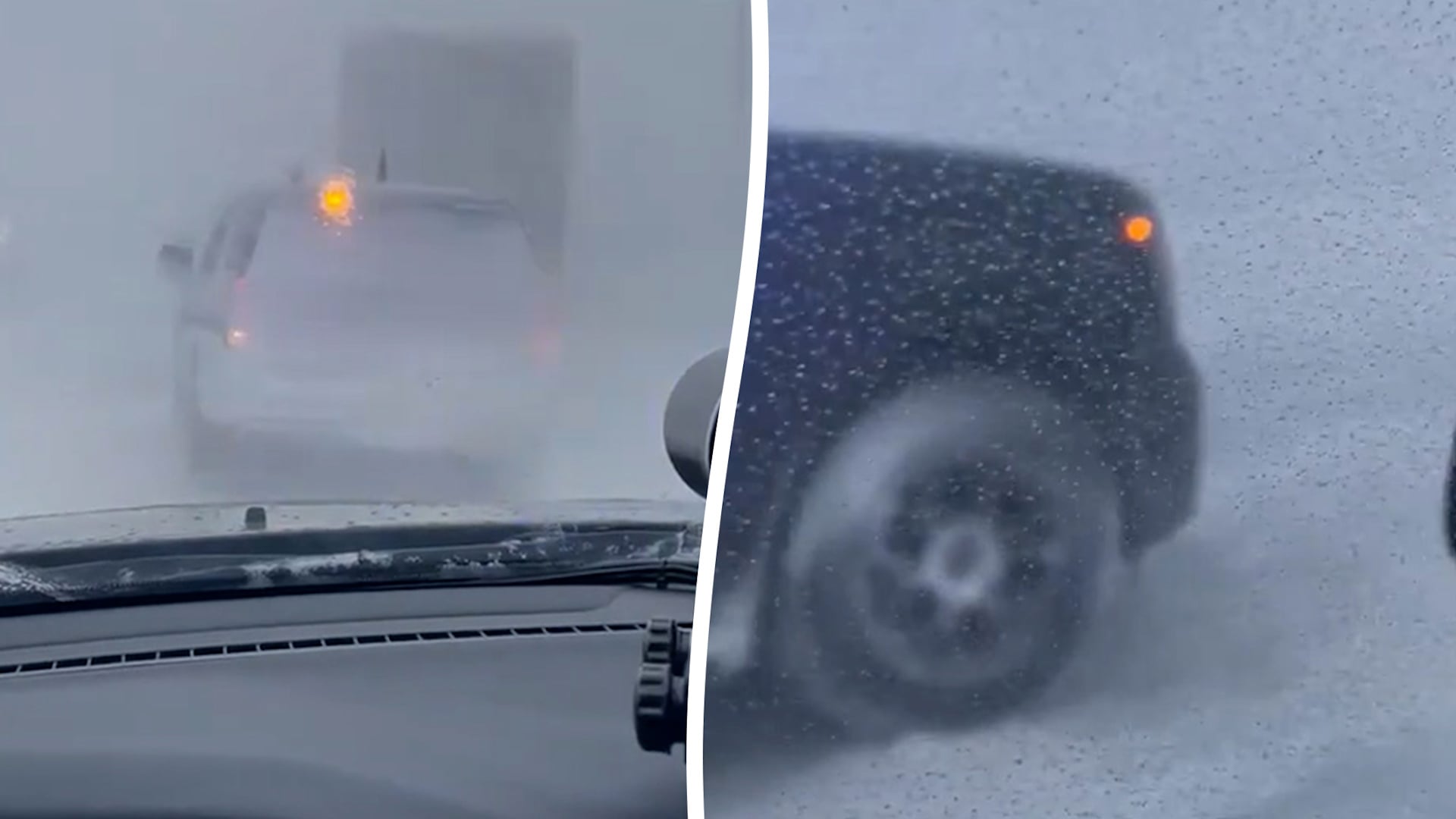 Snowstorm causes multi-vehicle crash in Iowa