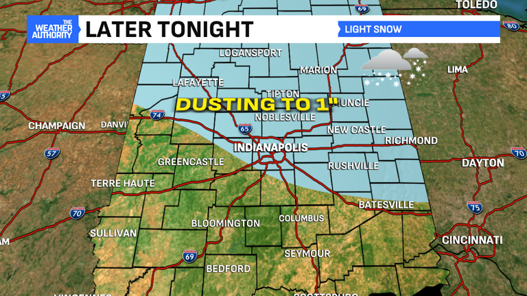 Cold holds with light snow chances inbound