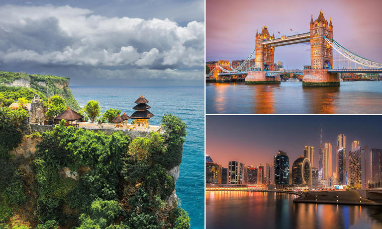The world's most popular destinations for 2025 revealed