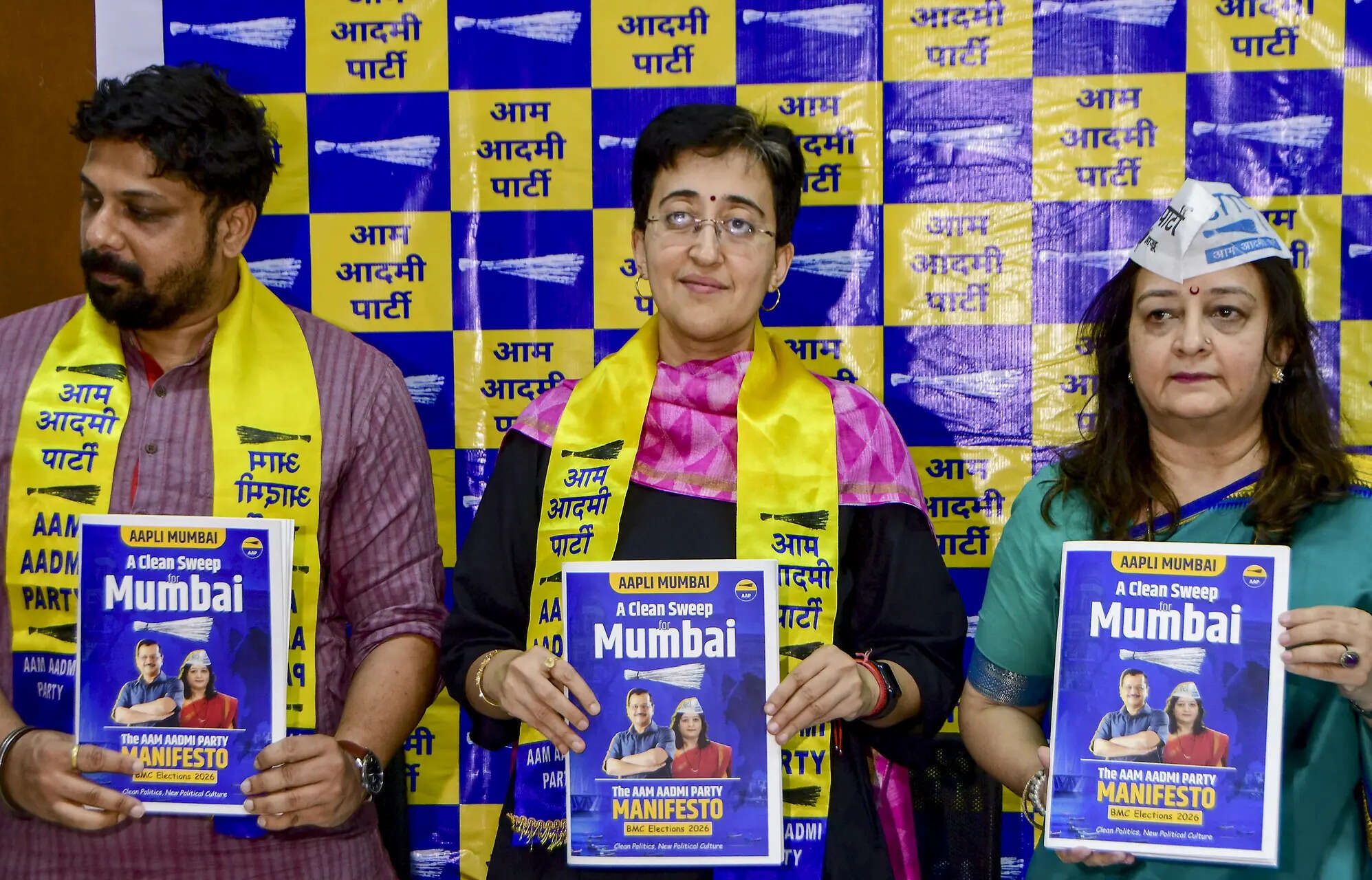AAP releases manifesto for Mumbai civic polls; promises free water ...