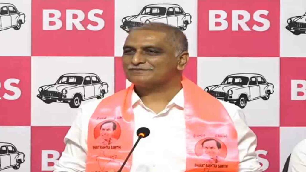 Harish Rao | నీళ్ల మంత్రి ఉత్తమ్‌ కుమార్‌ రెడ్డి బ్యాక్‌ డేట్ లెటర్‌లు ...