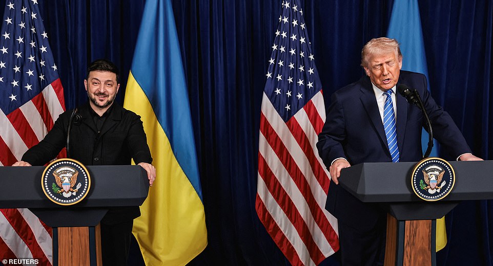 Zelensky reacts to Trump's claim that Putin wants Ukraine to succeed