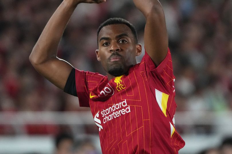 Ryan Gravenberch was tested with long throws in the summer to little success