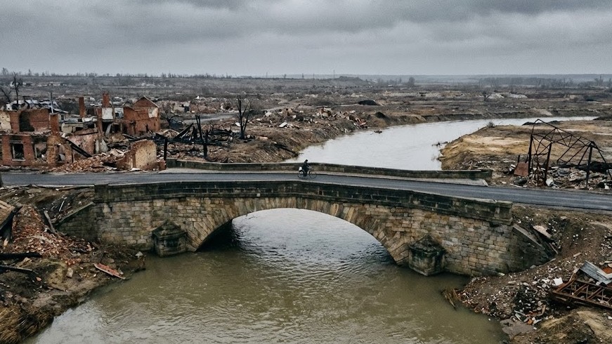 The bridge that survived while everything else was destroyed