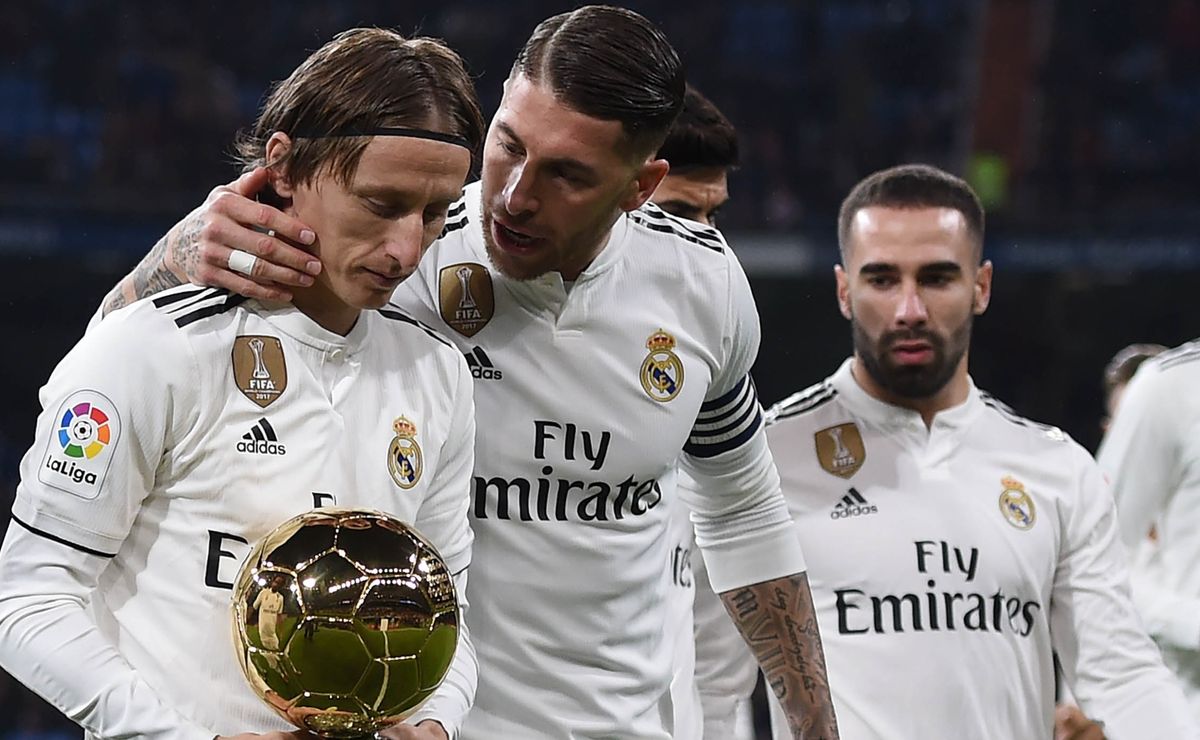 Luka Modric and Sergio Ramos