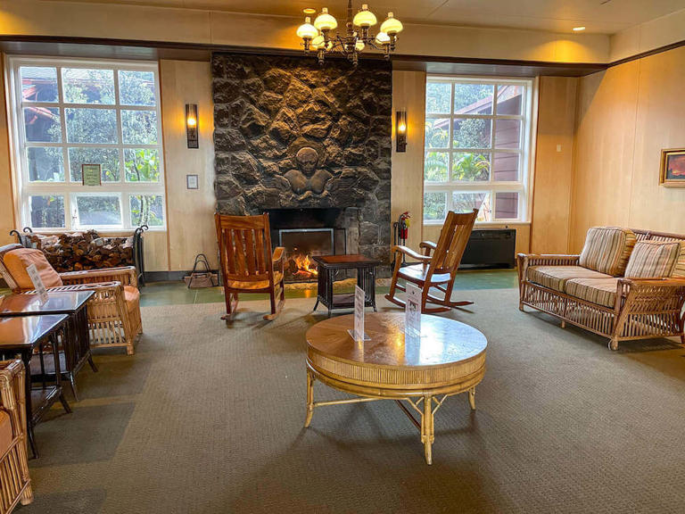 We stayed at Volcano House Hotel twice - is sleeping on a crater rim ...