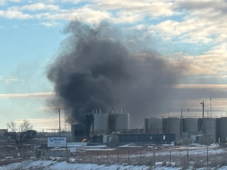 Tank battery explodes, 4,000 barrels of produced water released