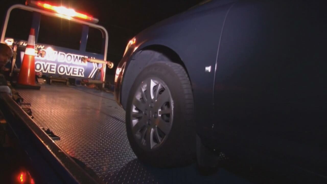 AAA offering 'Tow to Go' to prevent drunk driving during holidays