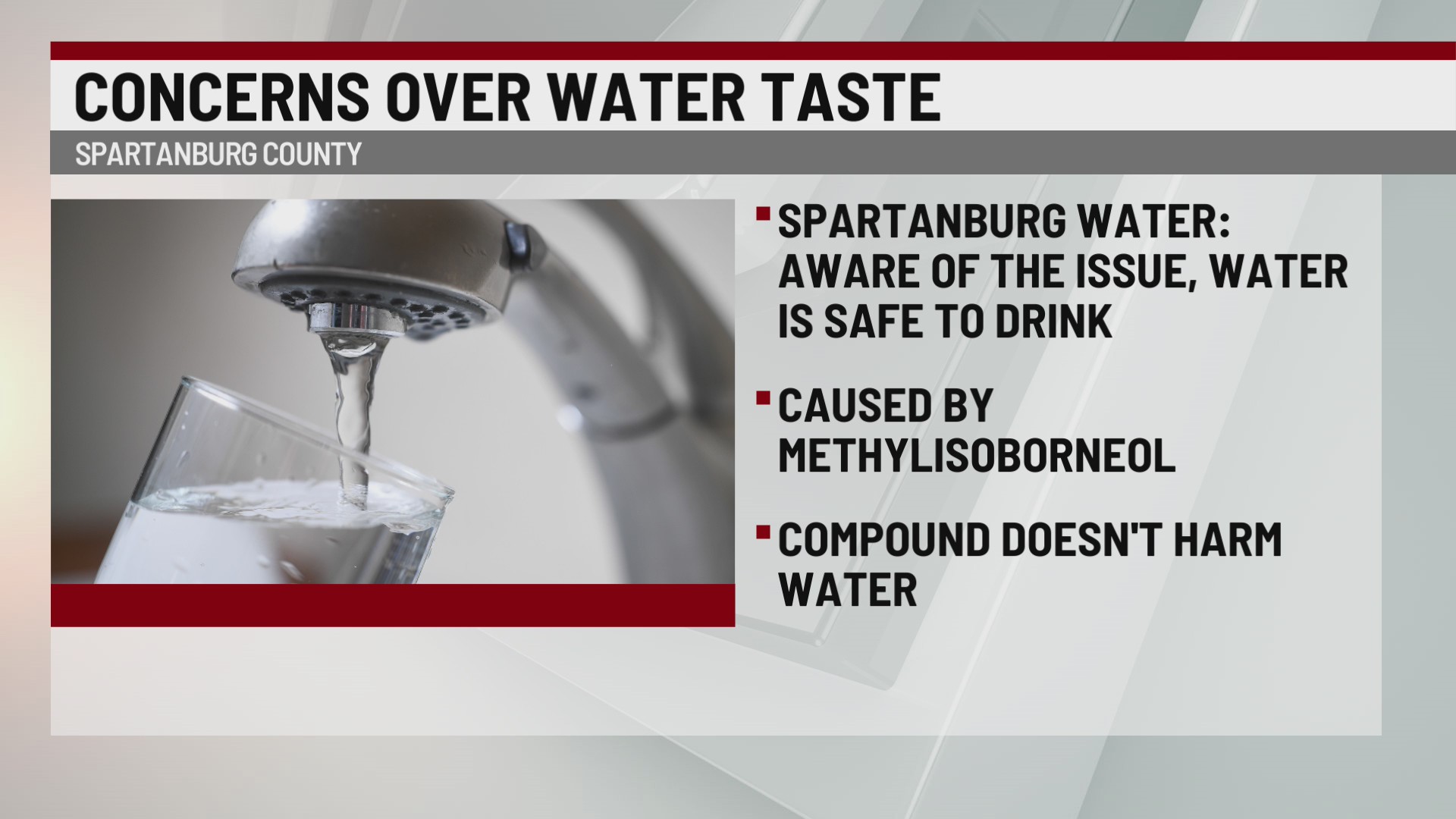Unusual smell and taste reported in Spartanburg water: What to know