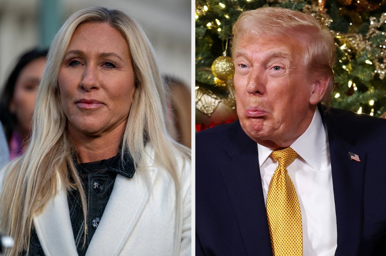 Marjorie Taylor Greene revealed the 5 words Trump allegedly told her in response to naming Epstein abusers<br><br>