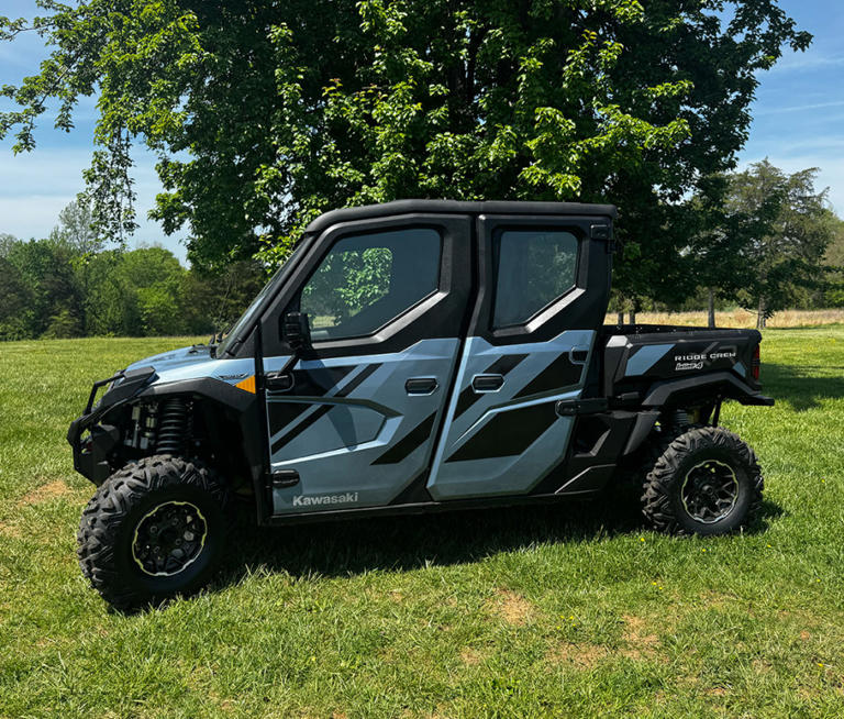 This Kawasaki UTV feels more like an SUV