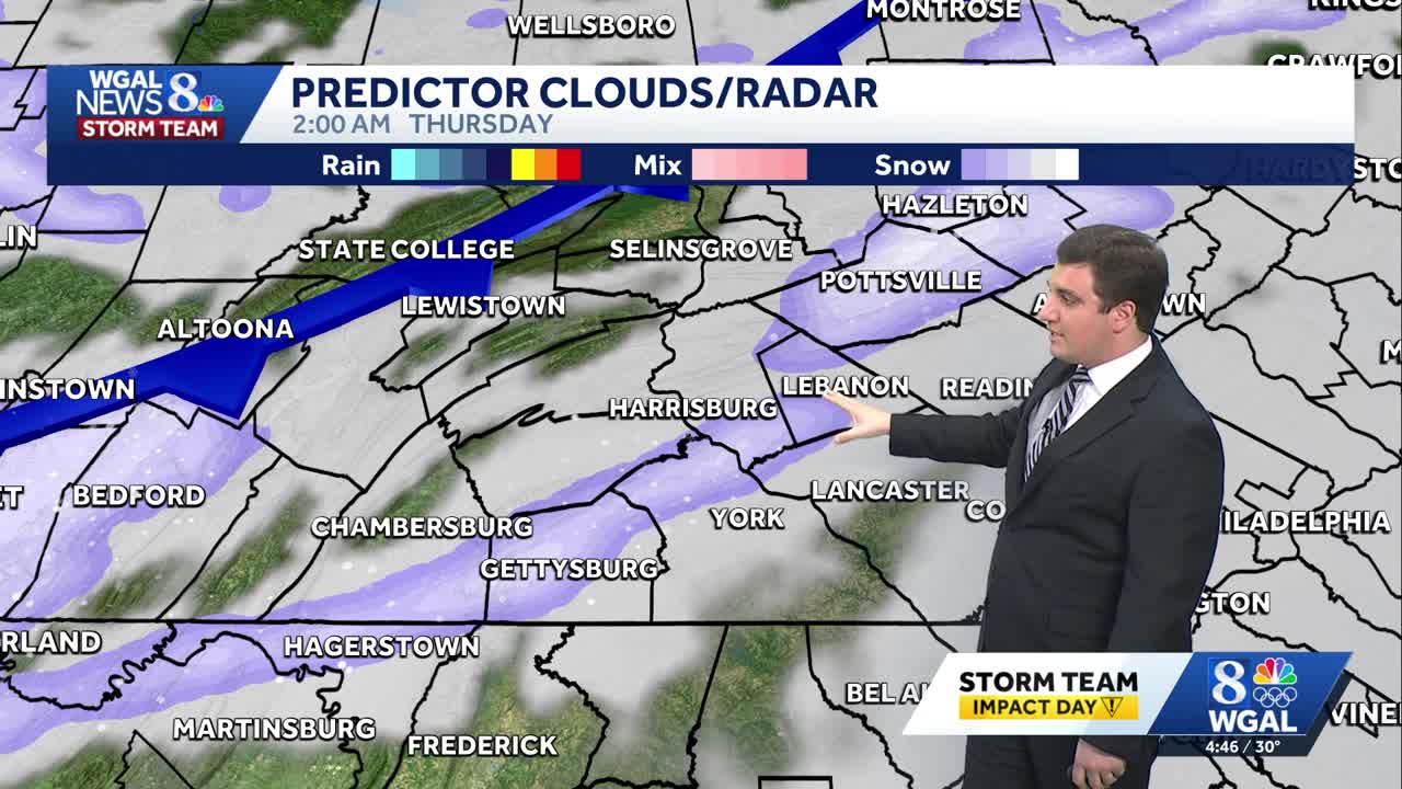 Not As Windy; Scattered Snow Showers For New Years Eve Celebrations In ...
