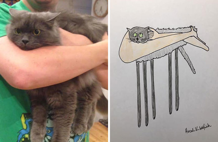 29 Animal Portraits Drawn So Badly, They Look Like Masterpieces