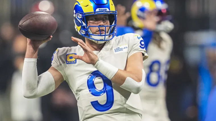 Rough night for Matthew Stafford opens door for Drake Maye in MVP race