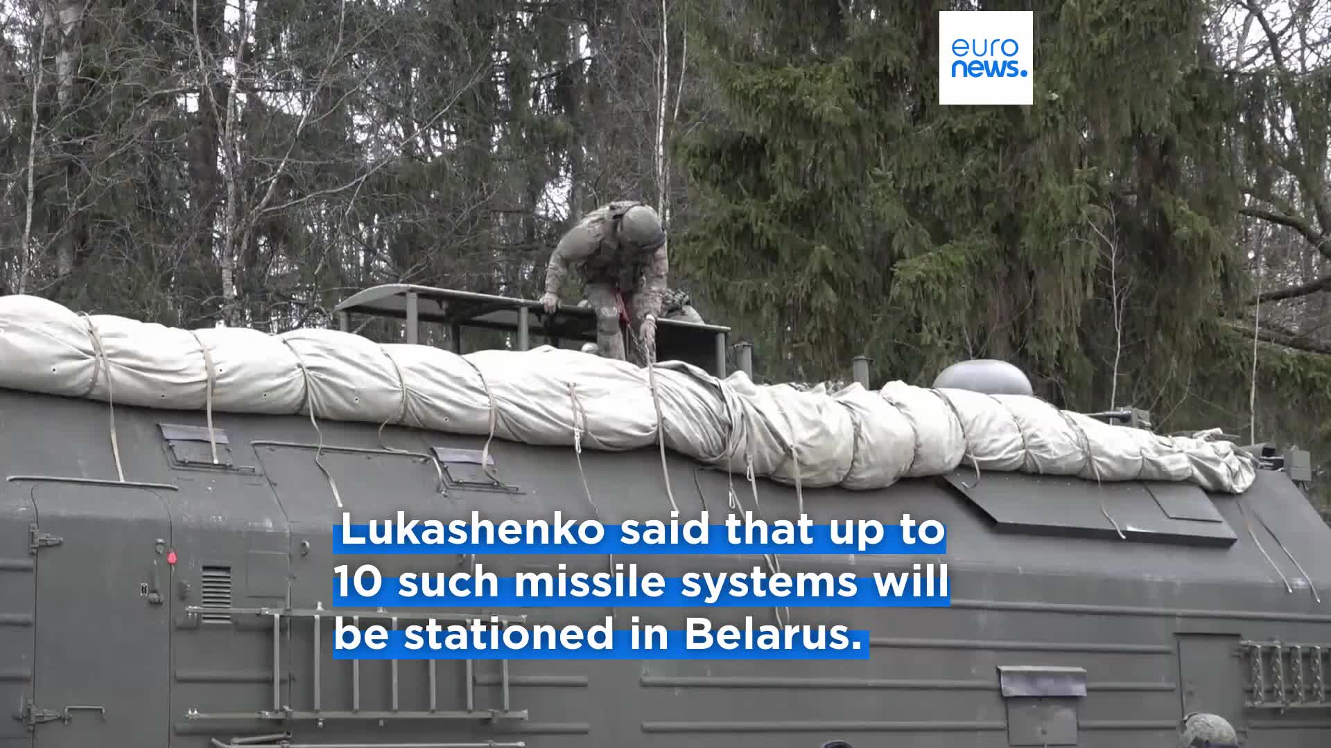 Russia shows nuclear-capable Oreshnik missile system deployed in Belarus