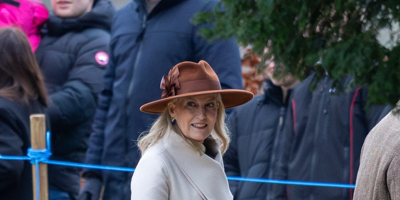 Duchess Sophie brings southwestern style to a Sunday service at Sandringham<br><br>