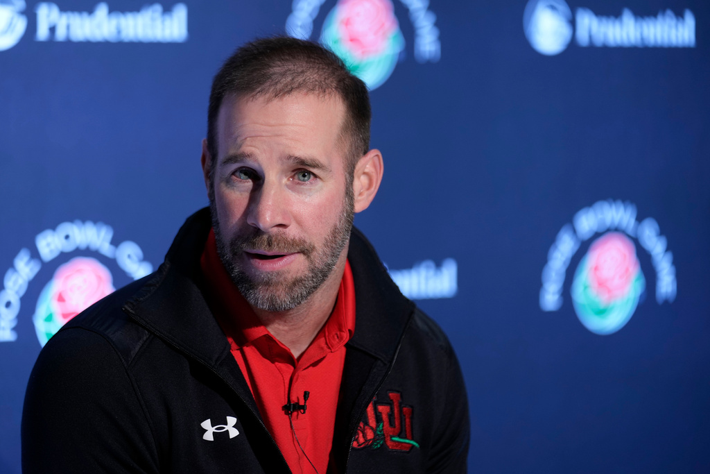 Scalley steps in as Utah's coach for the Las Vegas Bowl after ...