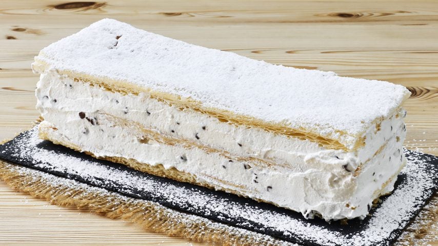 Millefoglie alla ricotta con gocce di cioccolato: golosa e la prepari ...