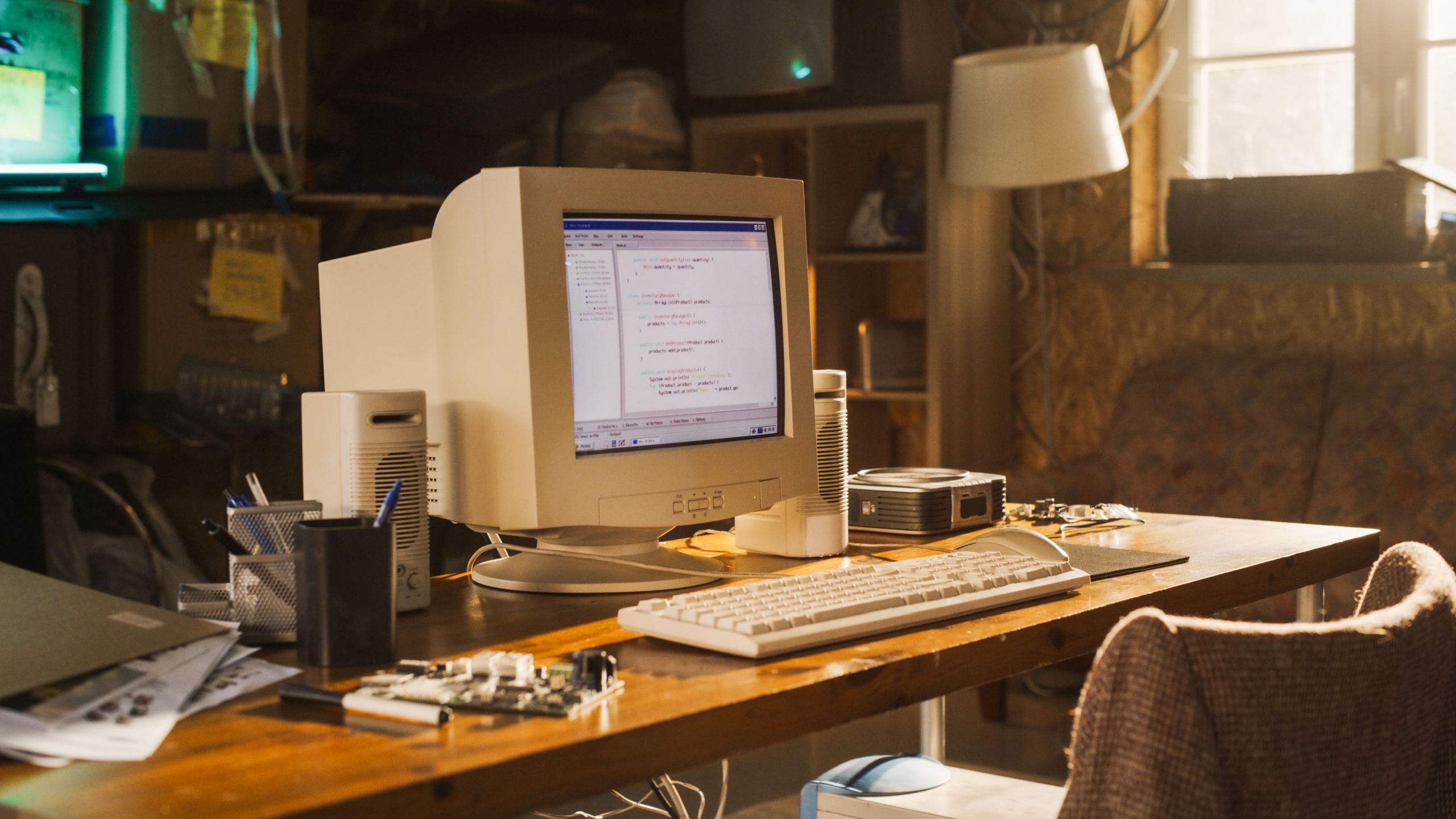 Strange rules of using computers in the 90s