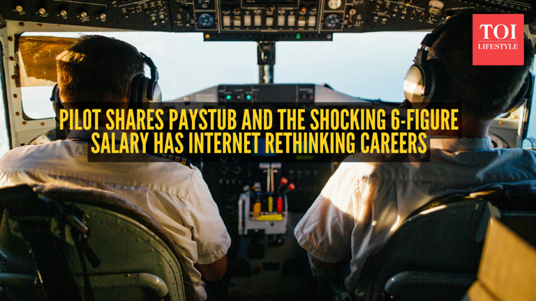 Pilot shares paystub and the shocking 6-figure salary has internet ...
