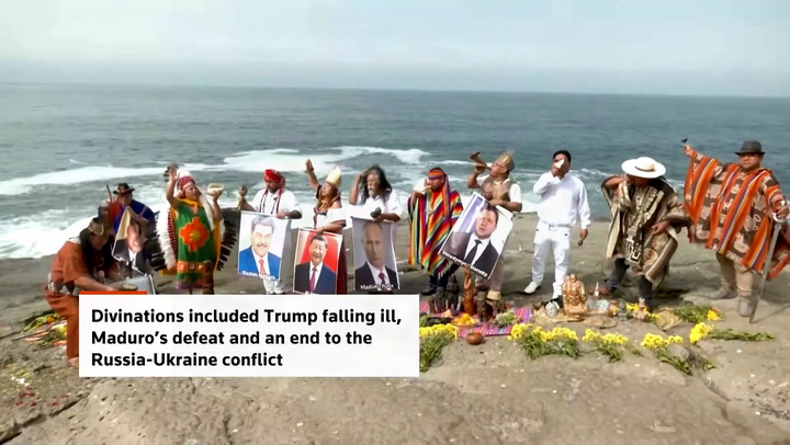 Shamans deliver ominous 2026 health prediction for Trump